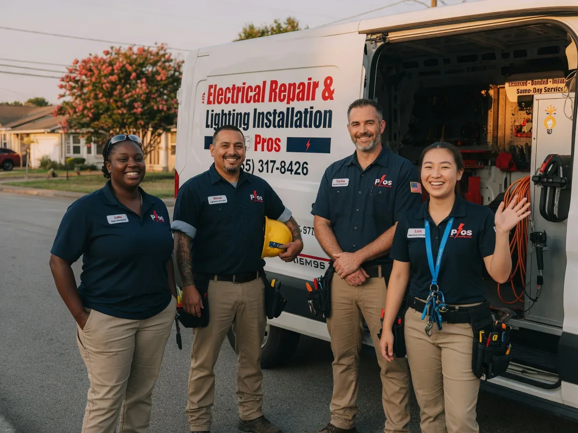 Licensed Electrician company in Rosser, TX